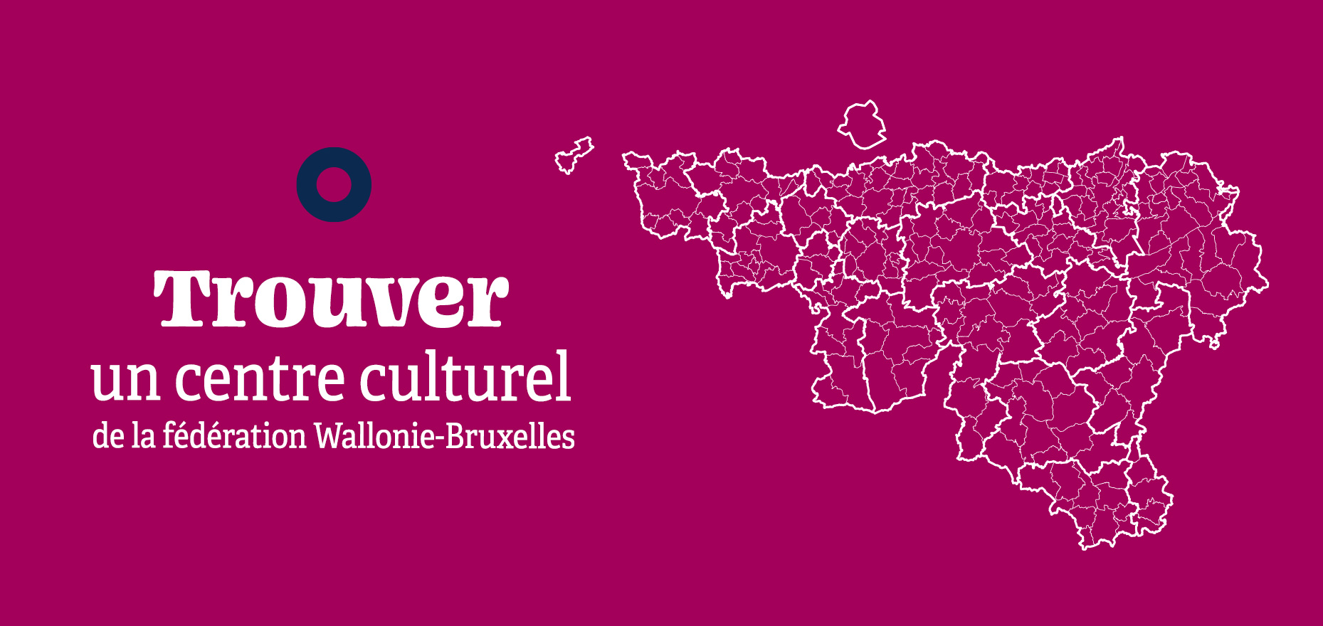 Acces à la cartographie des centres culturels de la Fwb